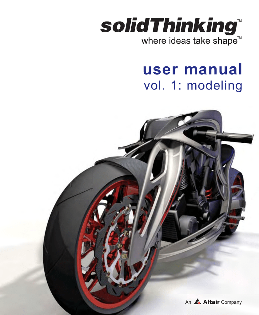 user manual - solidThinking - Manualzz