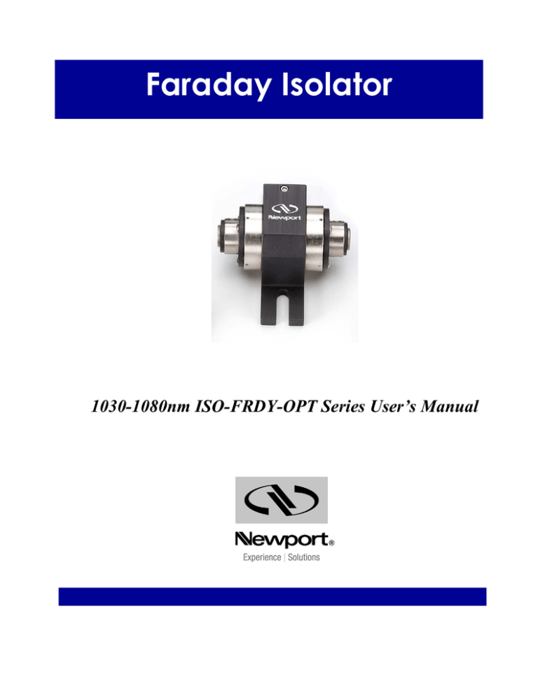 faraday isolator