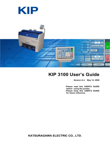 KIP 3100 User manual | Manualzz