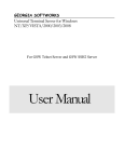 Georgia SoftWorks Universal Terminal Server User Manual