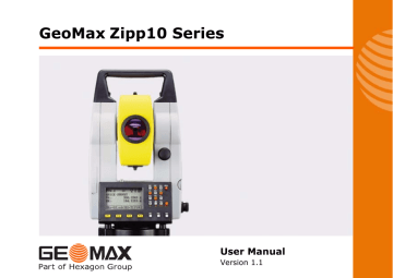 GeoMax Zipp10 Series | Manualzz