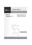 SMDigital SMD 568 Karaoke System Instruction Manual