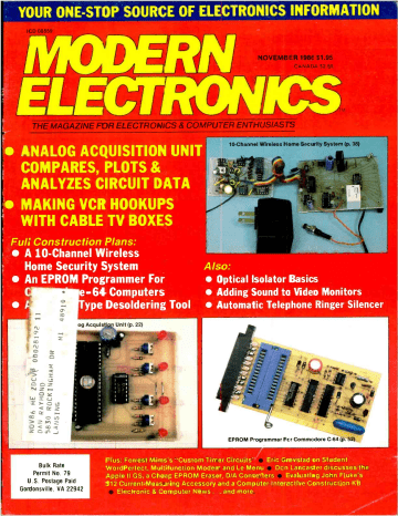 Analog Acquisition Uni Analyzes Circuit Data Manualzz