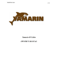 YAMARIN 68 Cabin Owner's Manual