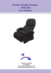 Premier Health PHP 2022 Massage Chair | AI Chat &amp; PDF