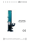 TRIMOS V300+, V600+, V1000+ User's manual