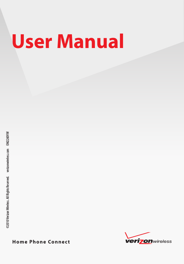 Verizon Home Phone Connect Base Station Manualzz