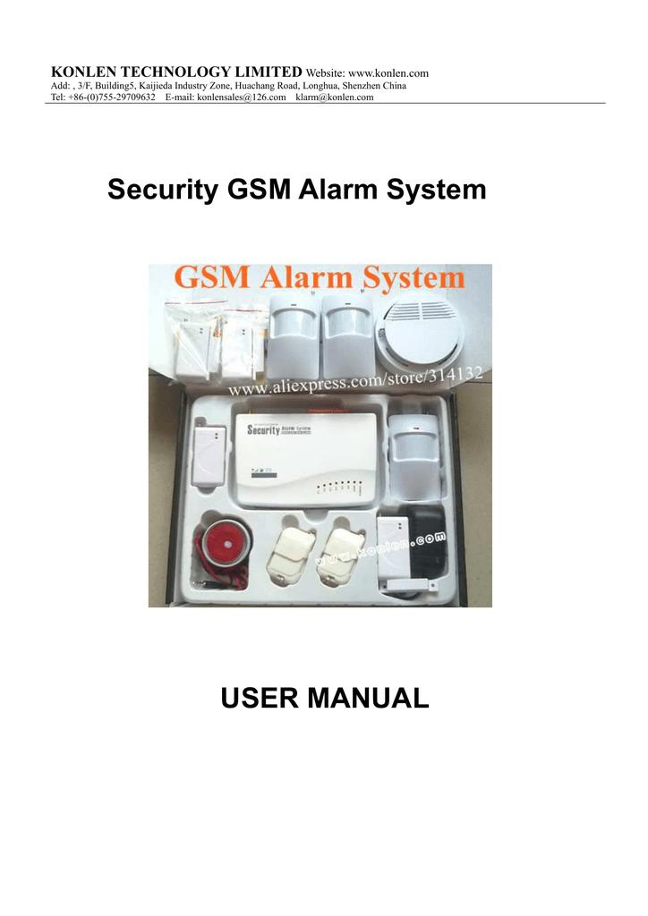 System user manual. System user manual
