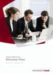 Netviewer Meet User Manual | AI Chat &amp; PDF Download