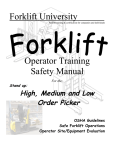 Order Picker User Manual