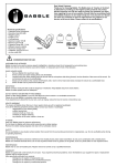 Babble Directional Microphone User Manual | AI Chat &amp; PDF Download