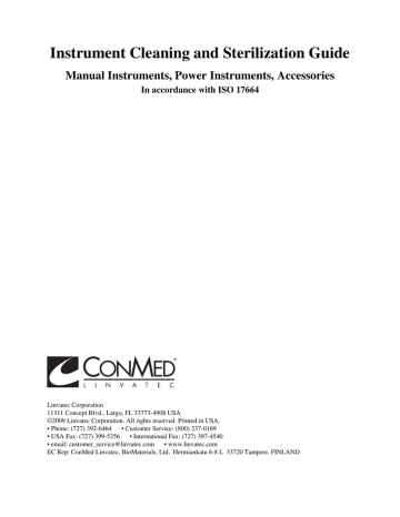 Instrument Cleaning and Sterilization Guide | Manualzz