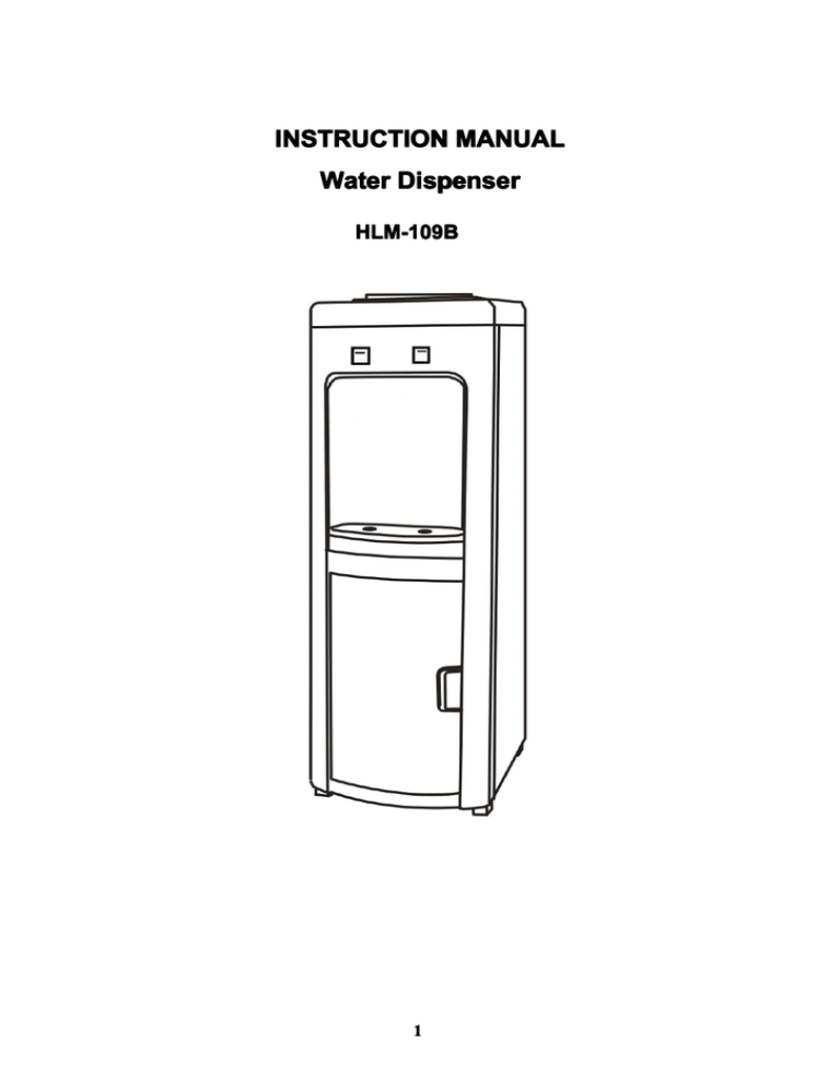 Water Dispenser User Manual