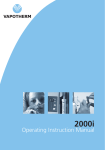 Vapotherm 2000i, 2000h Operating Manual | AI Chat &amp; PDF Download