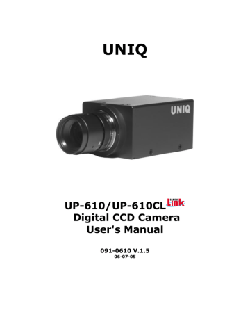 UP-610 & UP-610CL | Manualzz
