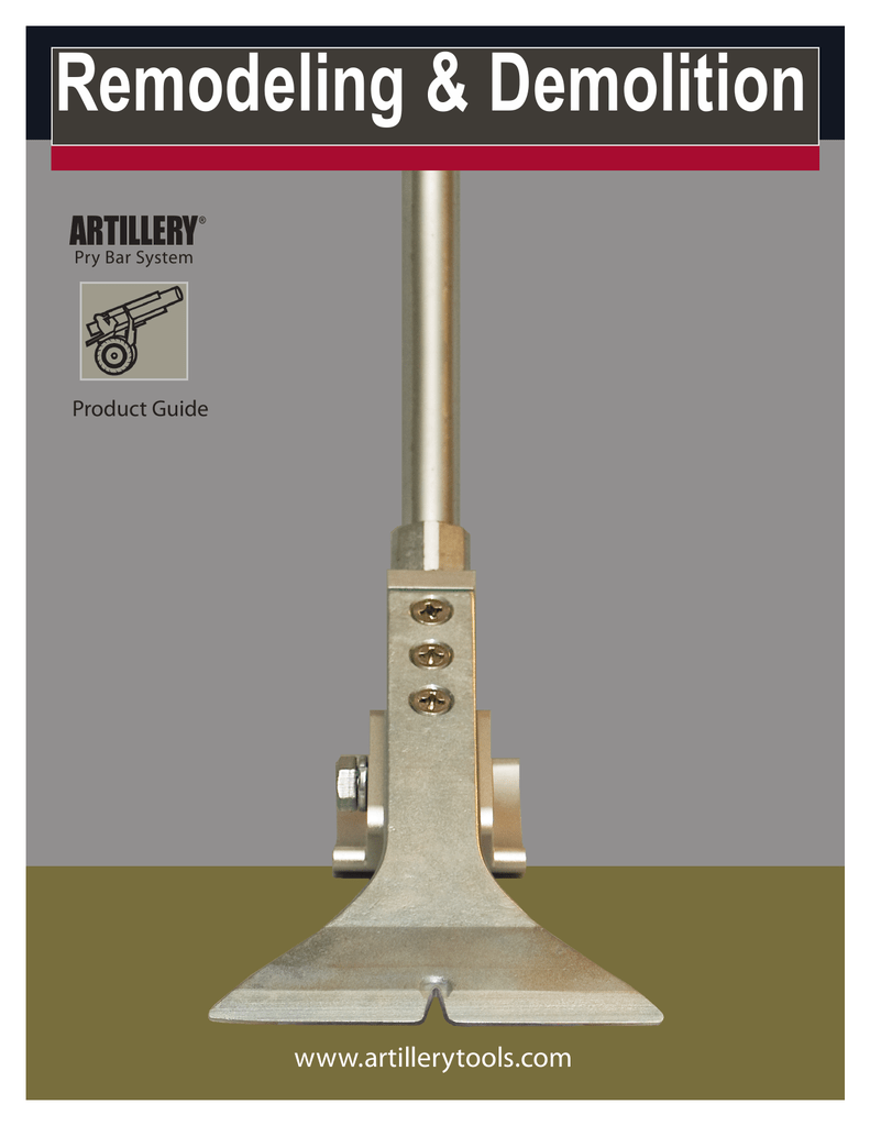 artillery pry bar