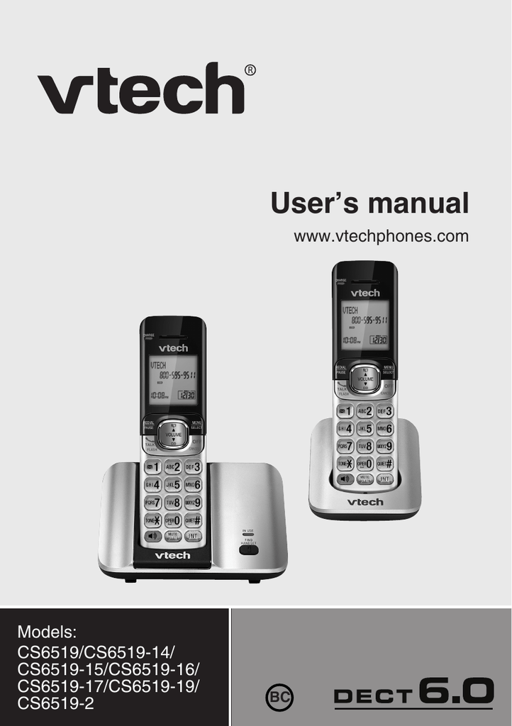 VTech User`s manual | Manualzz