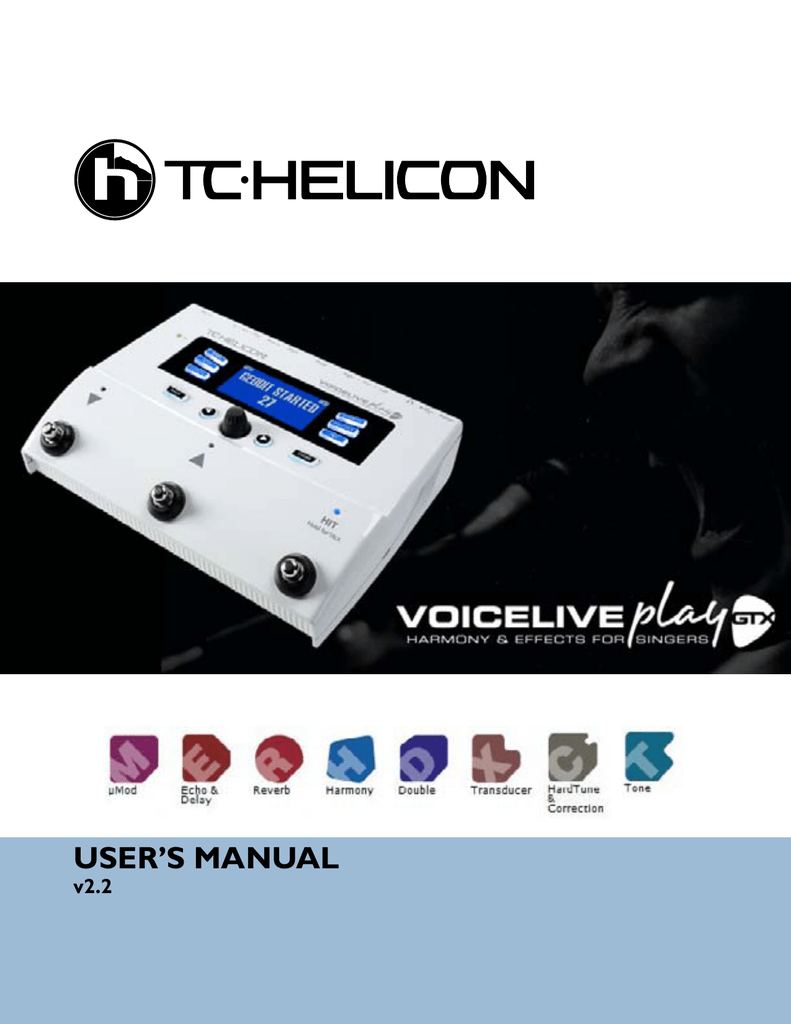 Voicelive Play Gtx Manual