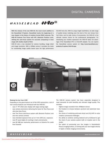 hasselblad h4