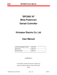 BPC960 V0 Genset Controller User Manual