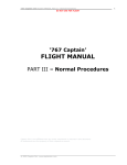 767 Captain Flight Manual Part III