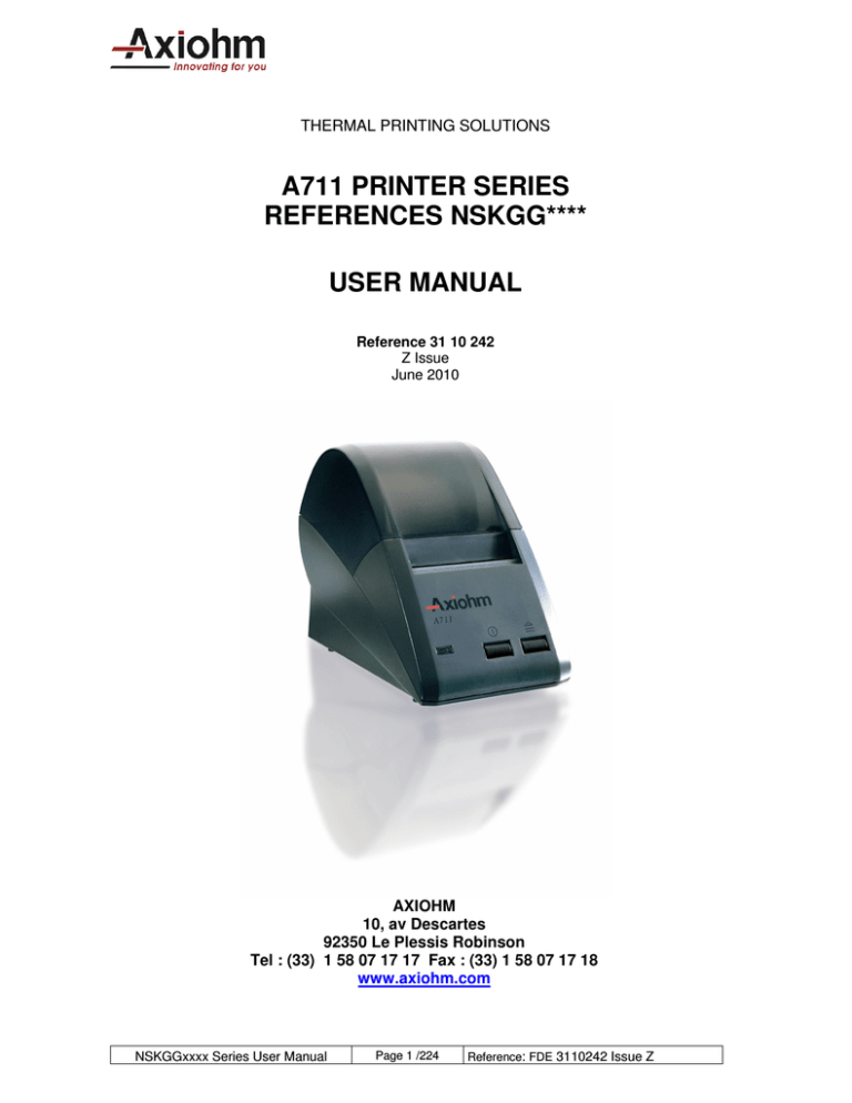 11 Printer Series References Nskgg User Manual Manualzz