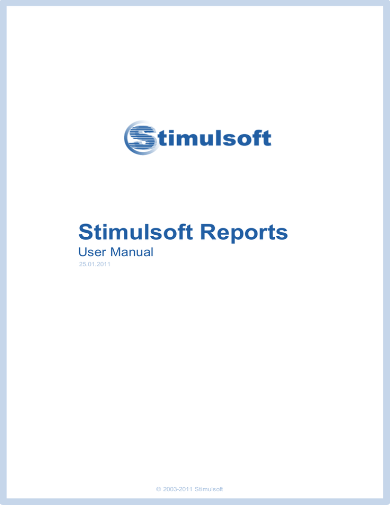 Stimulsoft Reports Manualzz