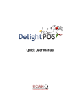 Delight POS Point of Sale System User Manual | AI Chat
