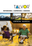 Talvor Motorhomes, Campervans, and Caravans Owners Manual