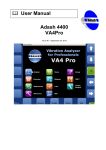 Adash VA4Pro 4400 User Manual