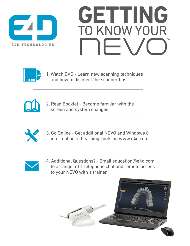 E4D Technologies Nevo Getting To Know Your Manualzz