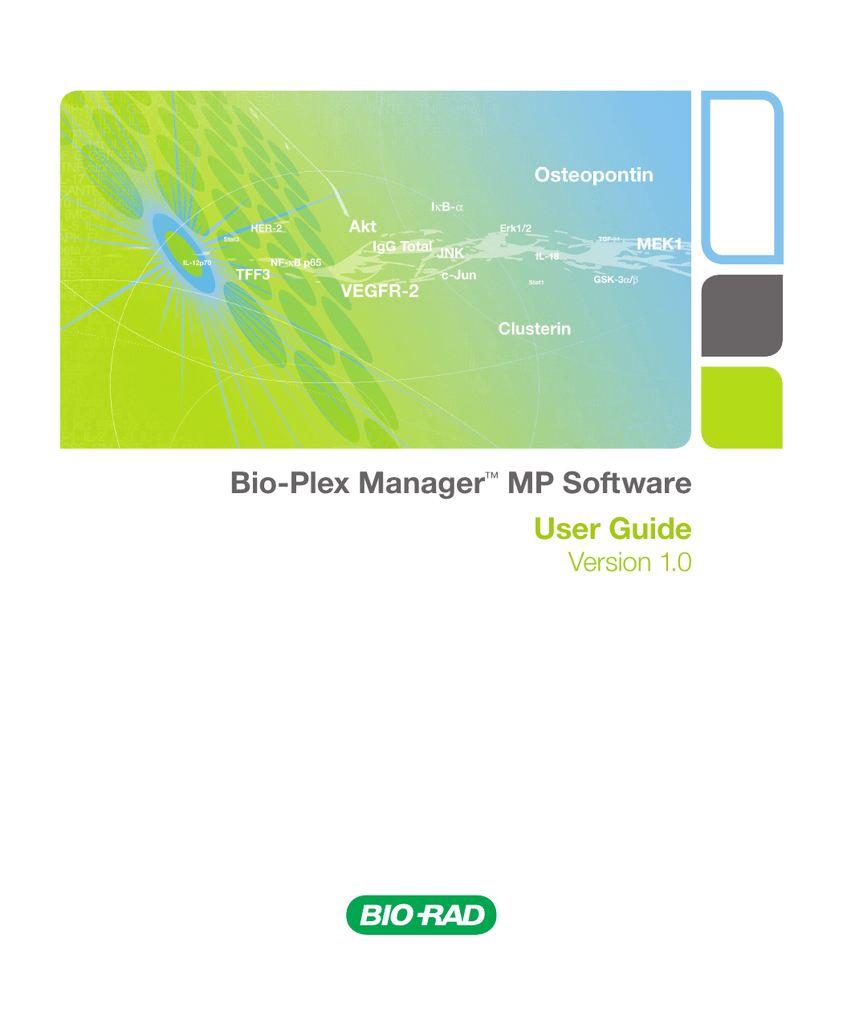 BioPlex Manager MP Software User Guide Manualzz