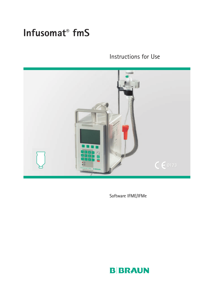 braun perfusor compact user manual