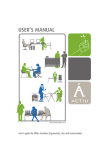 Actiu Office Furniture User's Manual