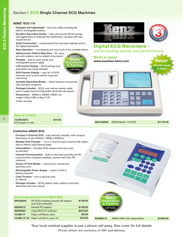 Ecg Patient Monitoring Manualzz