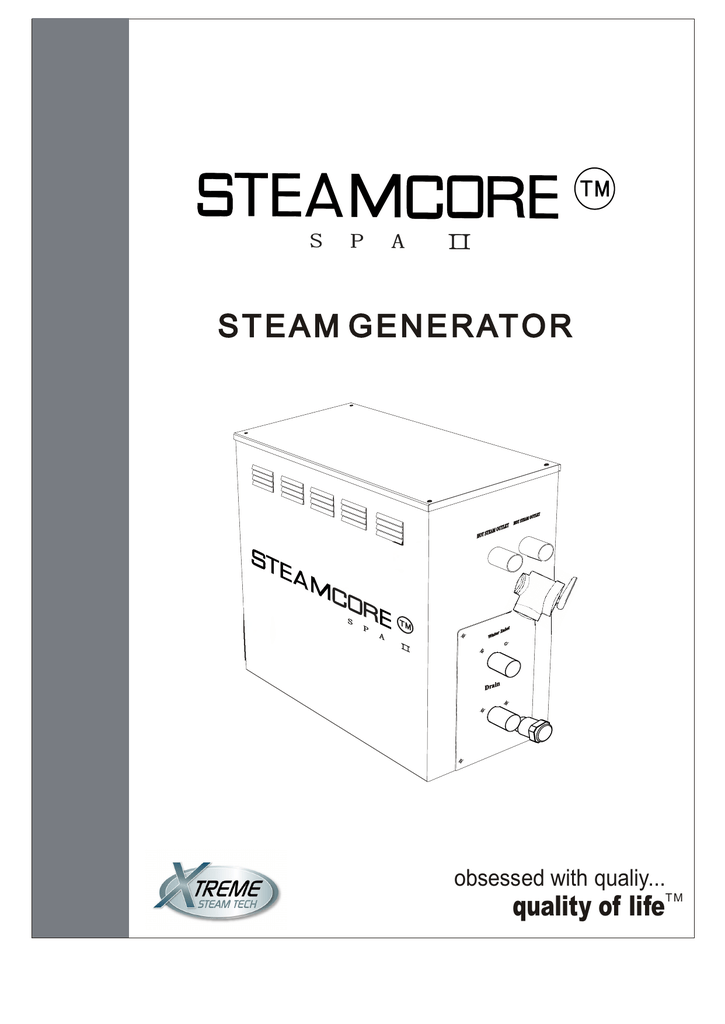 Steam Spa Ii New Manual 07 3 15 Cdr Manualzz