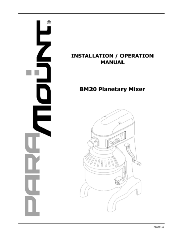 INSTALLATION / OPERATION MANUAL | Manualzz