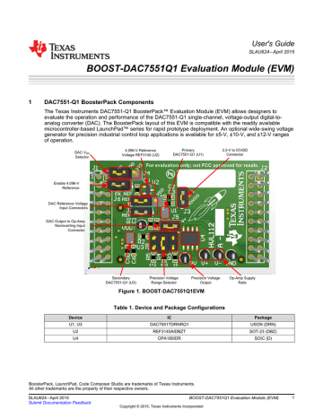 Texas Instruments Boost Dac7551q1evm User Guide Manualzz