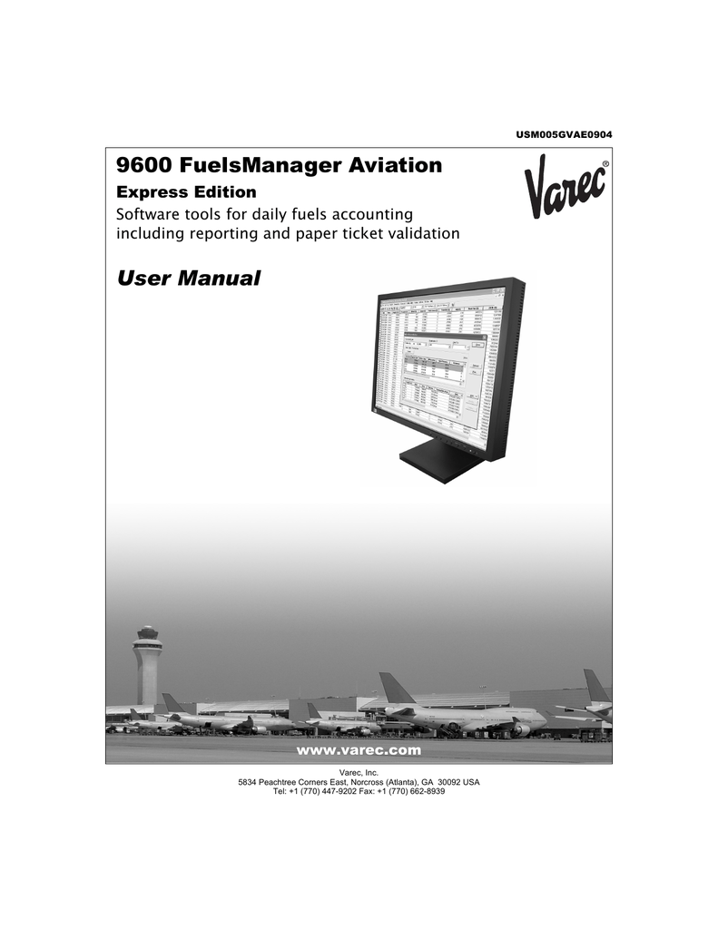 FuelsManager Aviation User Manual V6.0 Manualzz