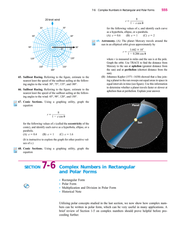 Section 7 6 Complex Numbers In Rectangular And Polar Forms Manualzz Section 7 6 Complex Numbers In Rectangular And Polar Forms Manualzz
