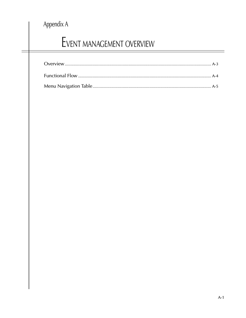 Using Sct Banner Finance Event Management Appendix A 5 0