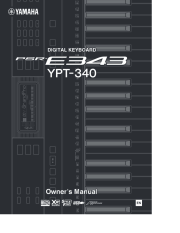 Psr 43 Ypt 340 Owner S Manual Http Download Yamaha Com Manualzz