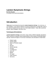 London Symphonic Strings User Manual