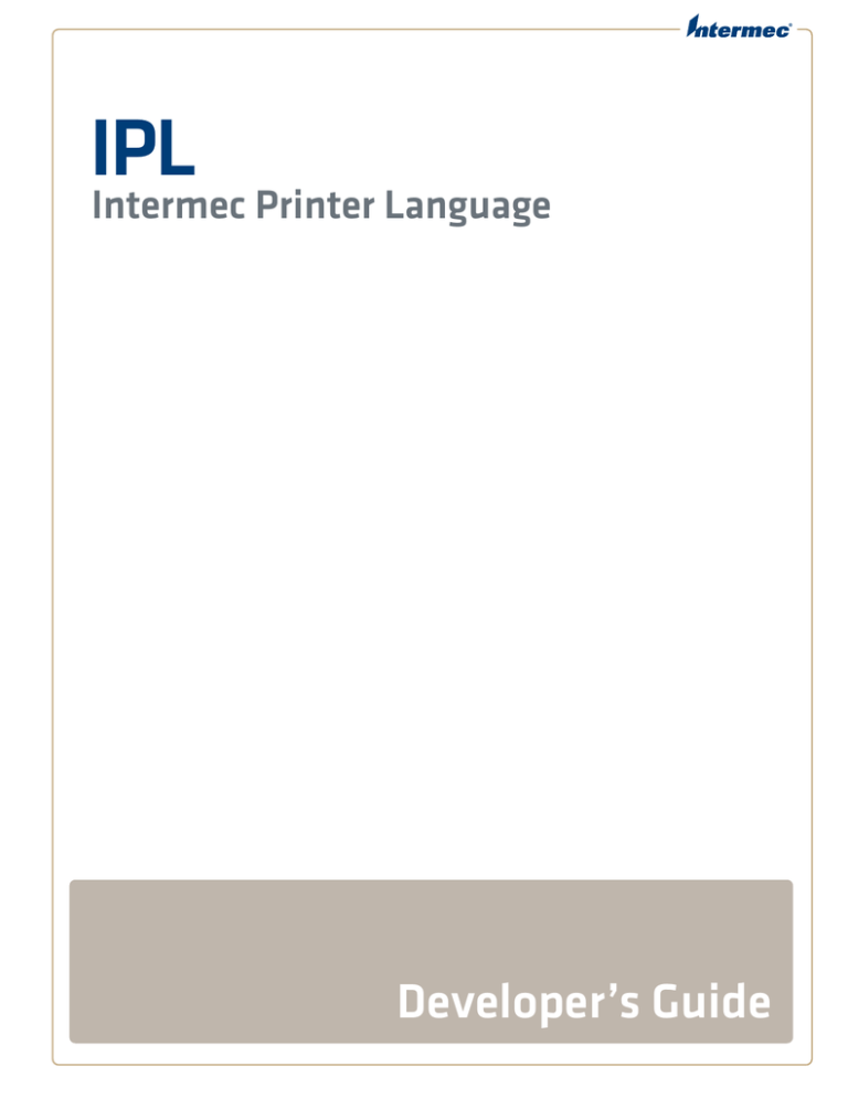 Intermec Printer Language Ipl Developer S Guide Manualzz