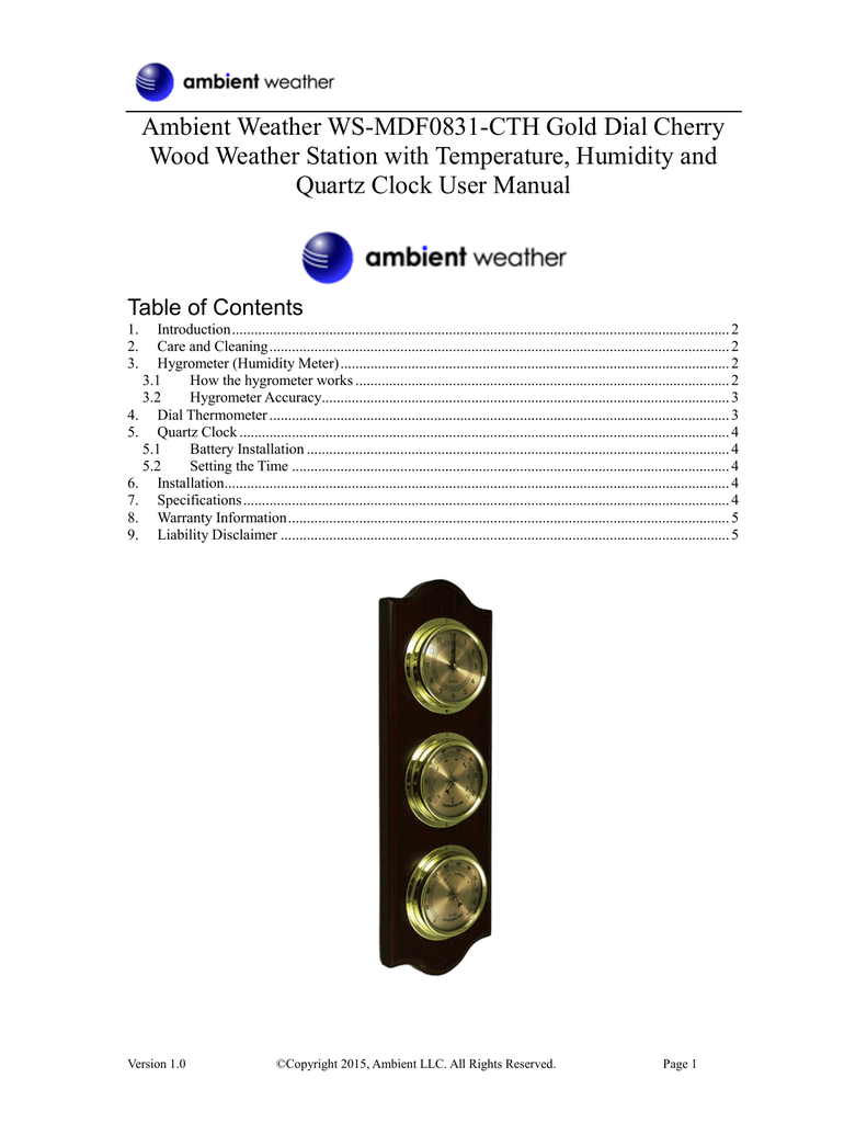 how hygrometer works