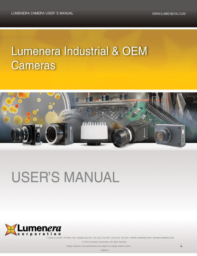 lumenera usb 2.0 camera driver