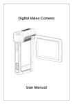 Digital Video Camera VC05HD User Manual