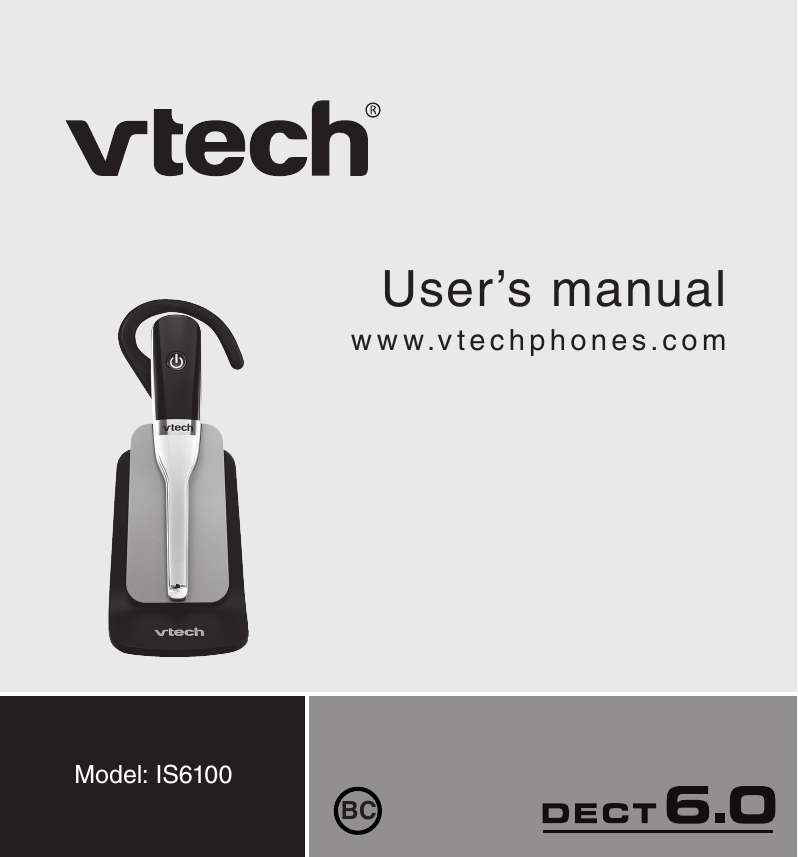 VTech User`s Manual | Manualzz