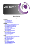 AB Tutor User Guide 7.2.8