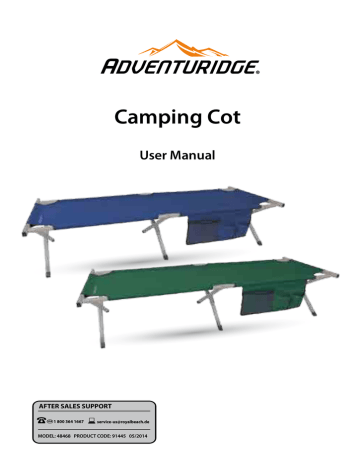 adventuridge camp bed